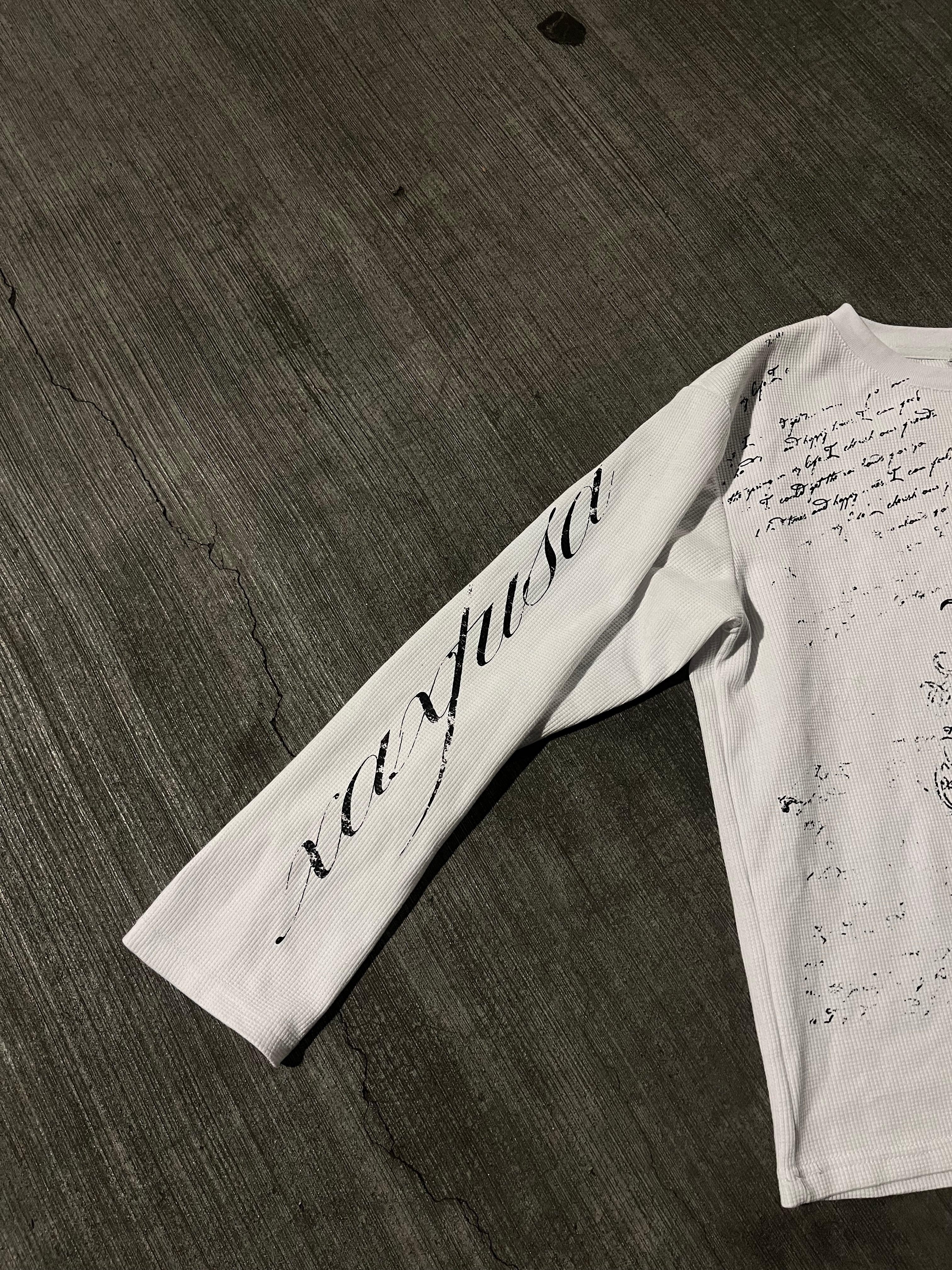 white "forgotten pages" thermal