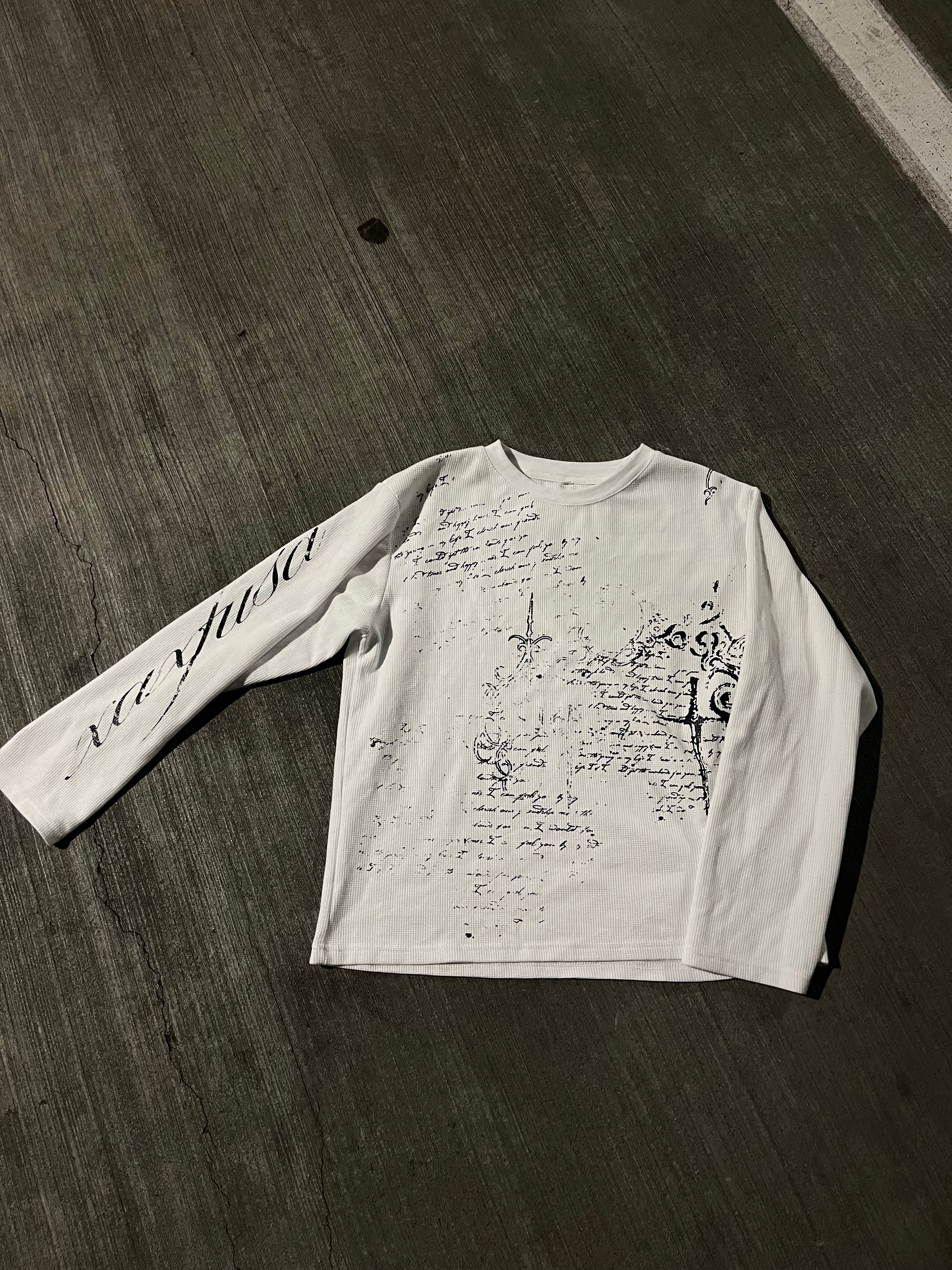 white "forgotten pages" thermal