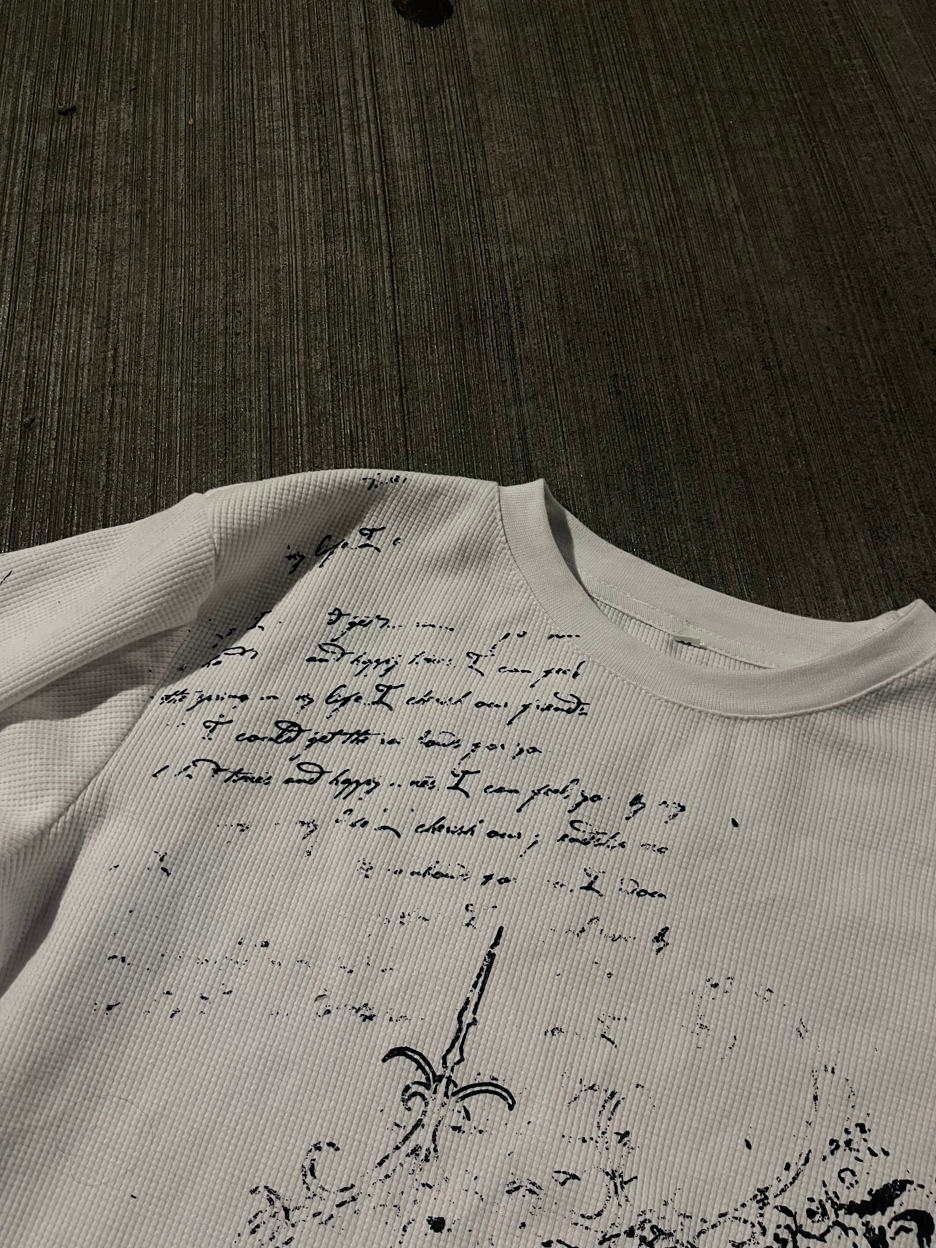 white "forgotten pages" thermal